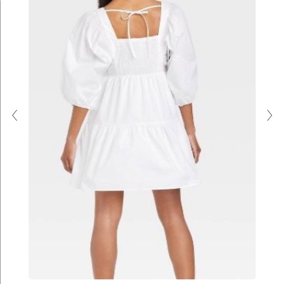 a new day puff sleeve dress - Picture 2 of 5